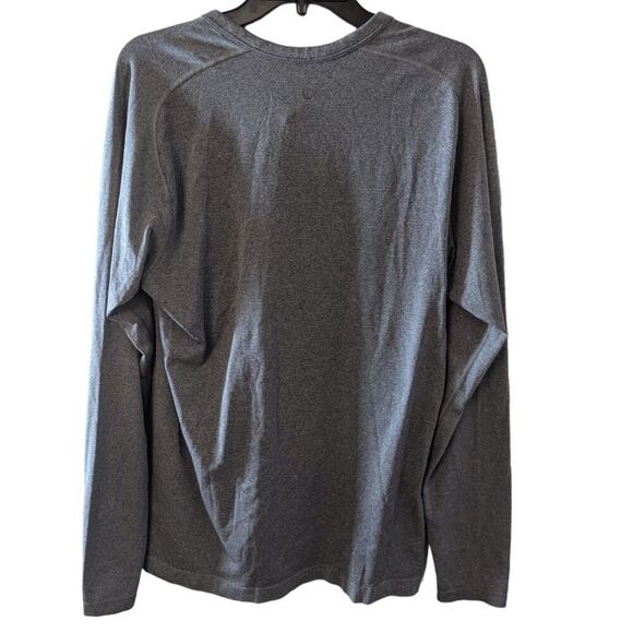 LULULEMON ATHLETICA Metal Vent Tech Long Sleeve Henley Size Large - Picture 3 of 4